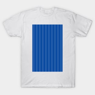 Chelsea Retro 1982 Blue and White Pinstripe Home Jersey T-Shirt